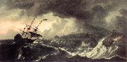 BACKHUYSEN, Ludolf Ships Running Aground in a Storm  hh china oil painting reproduction